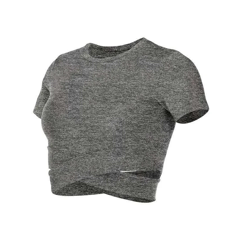 women fitness crop top