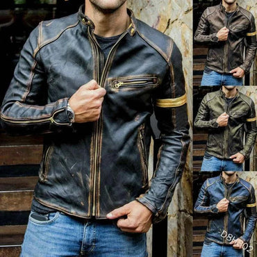 American Men's Leather Jacket