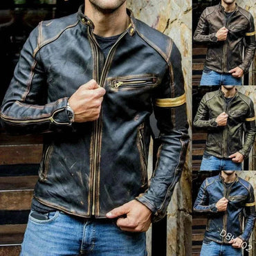 American Men's Leather Jacket