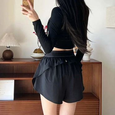 women gym shorts