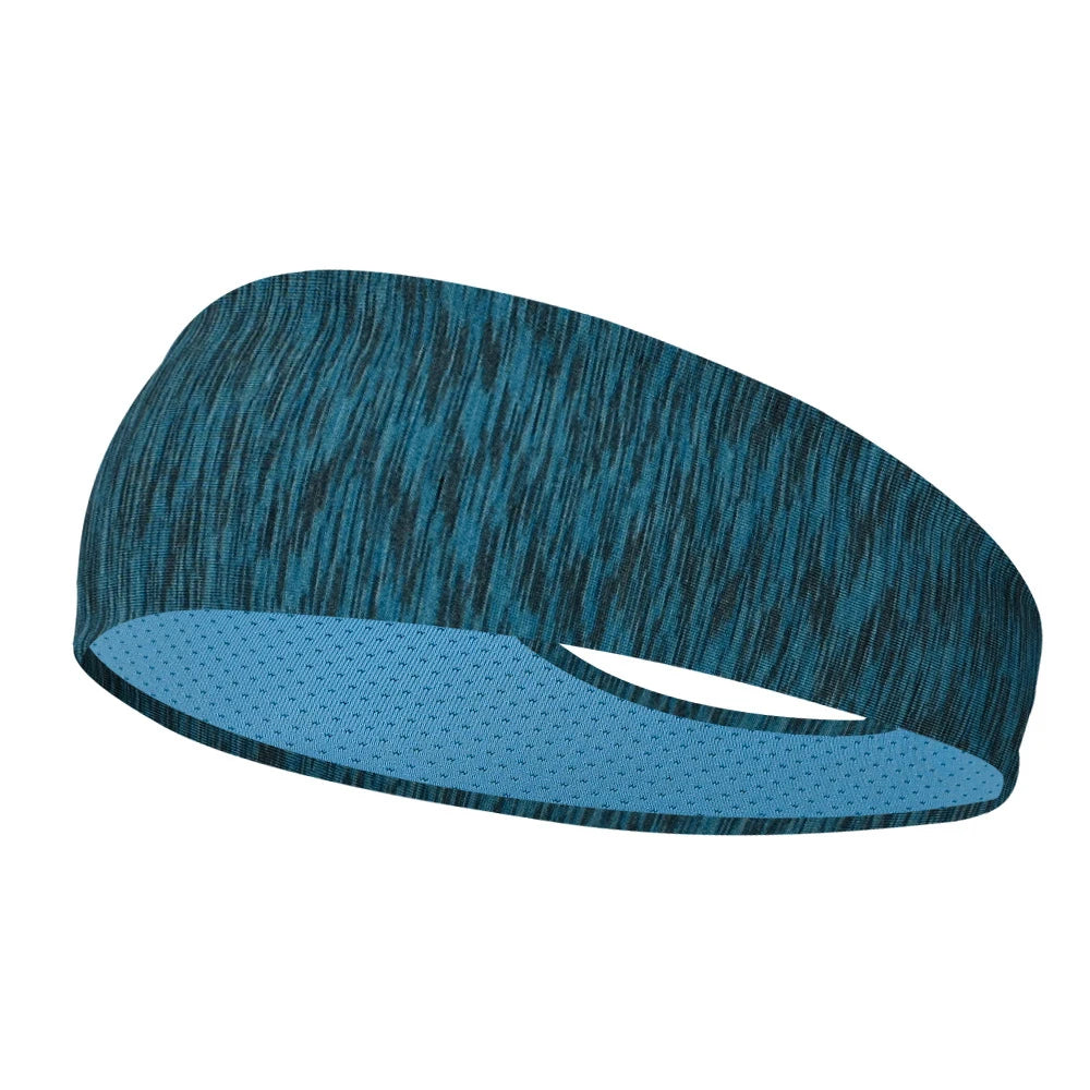 Sports Headband For Woman Gym Yoga Sweat Hair Band Soft Elastic Hairbands Stretch Outdoor Sport Sweatbands Running Fitness