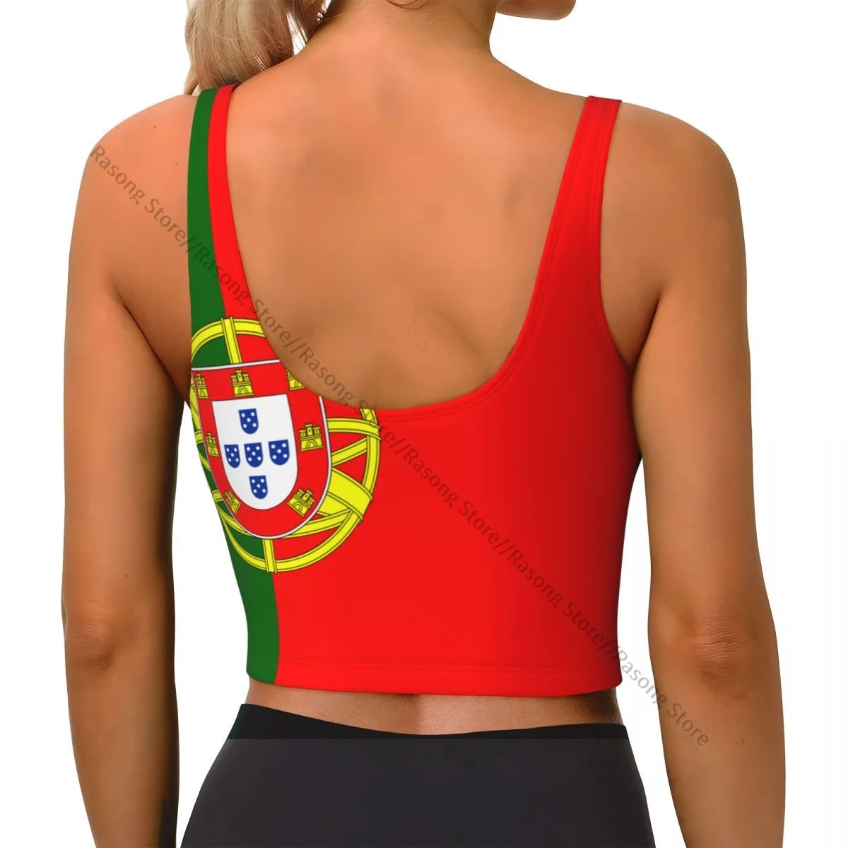 Women's sports bra - Sports Bra Women Running Yoga Clothes Vest Flag Of Portugal Gathering Fitness Vest