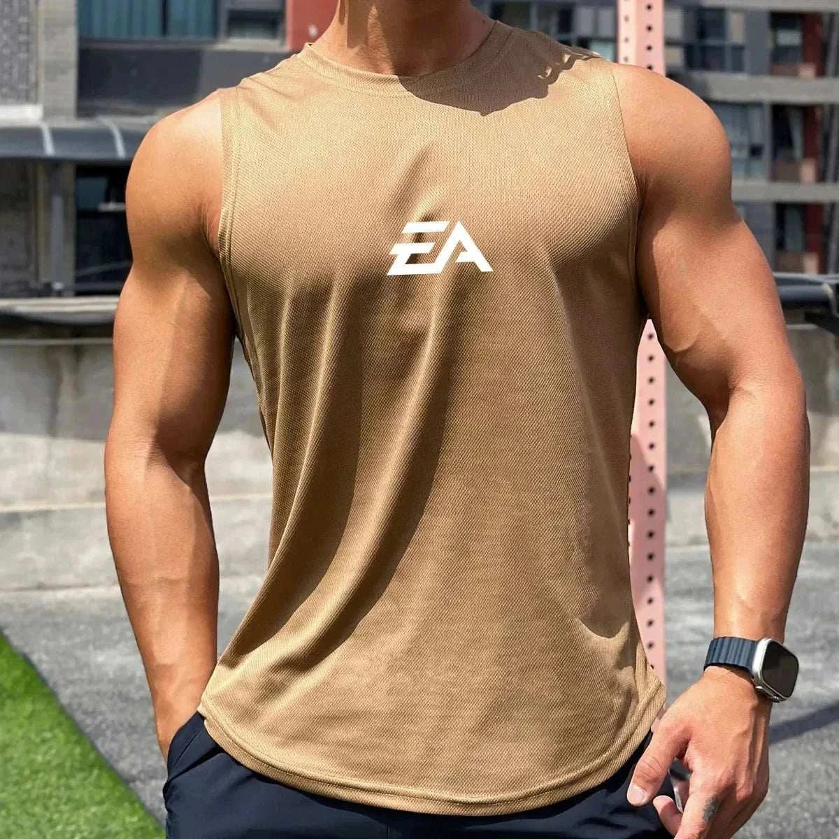 Men Gym Tops