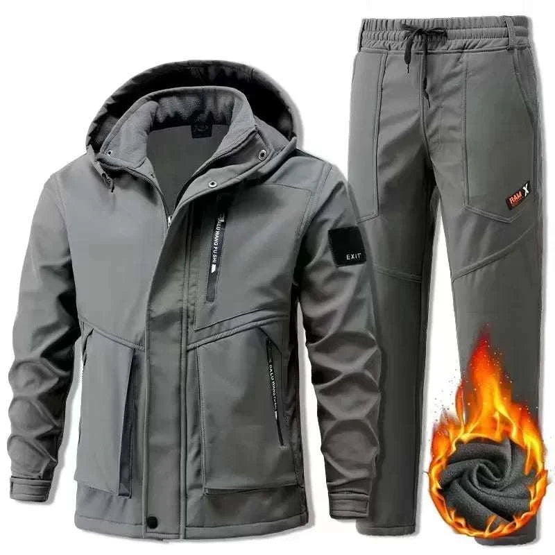 2025 New Hiking Jackets Suit Winter Men's