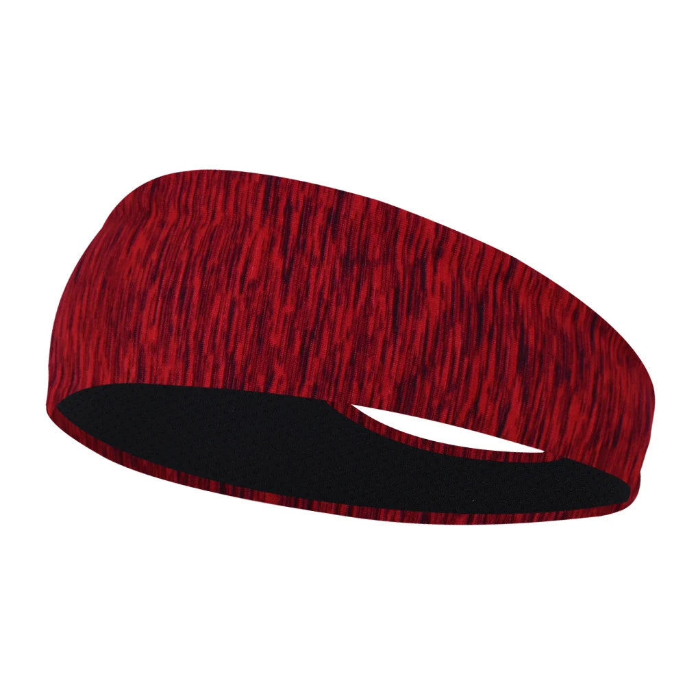 Sports Headband For Woman Gym Yoga Sweat Hair Band Soft Elastic Hairbands Stretch Outdoor Sport Sweatbands Running Fitness