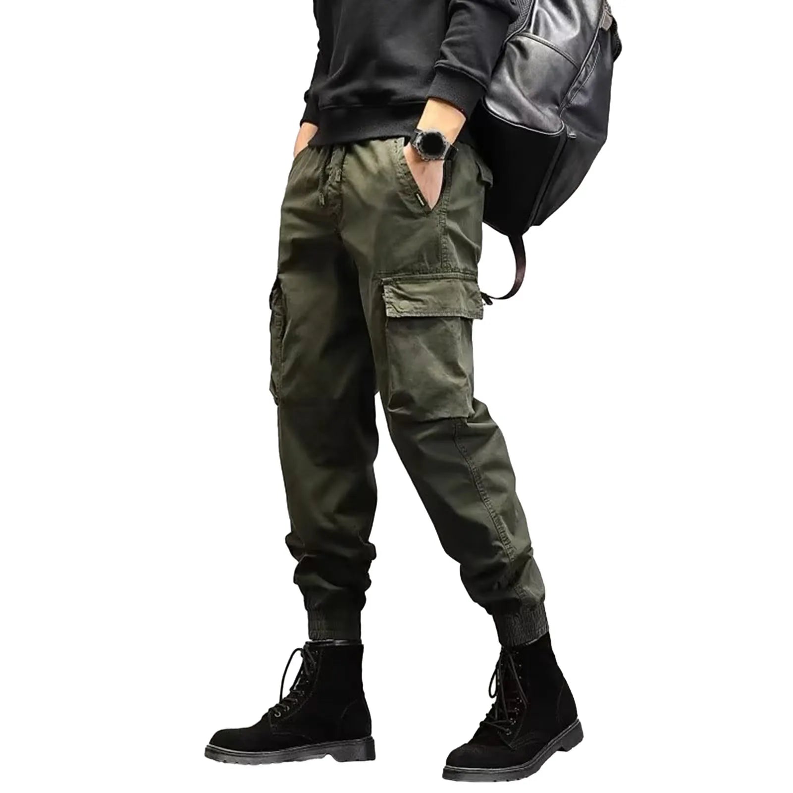 Cargo Pants for Mens B Green