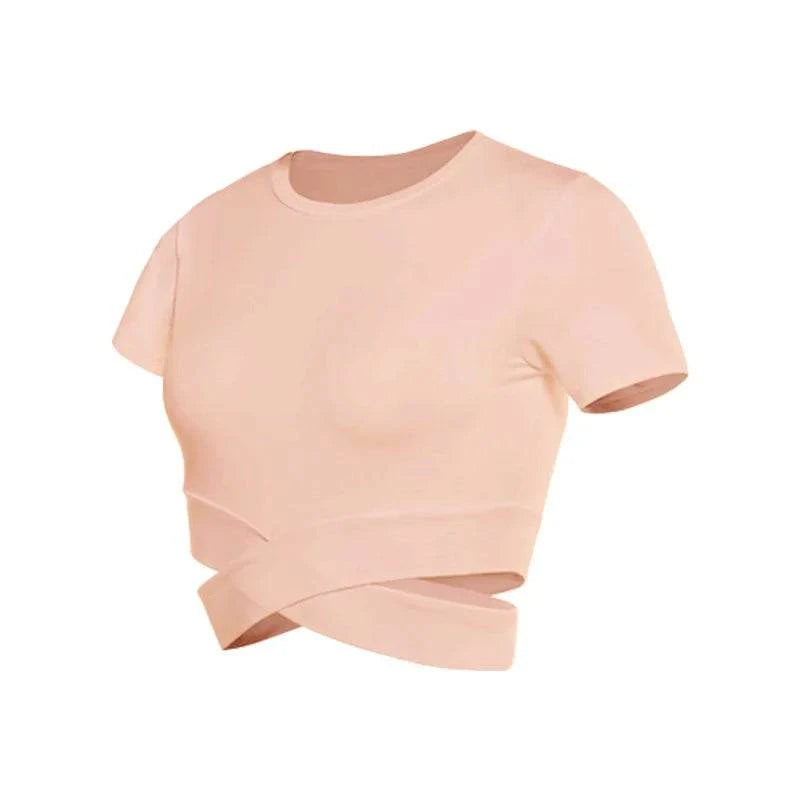 women fitness crop top