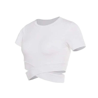 women fitness crop top