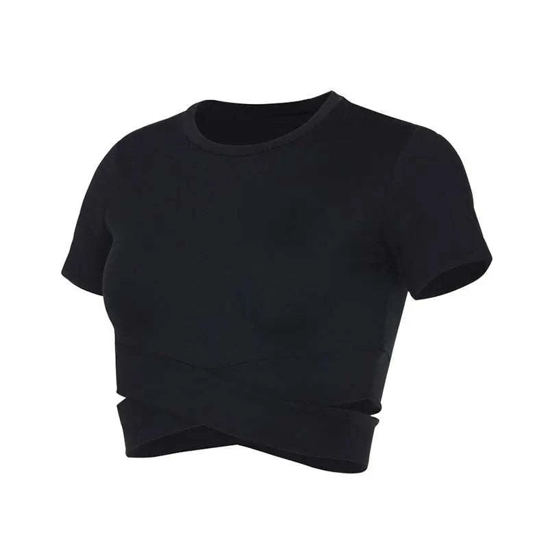 women fitness crop top