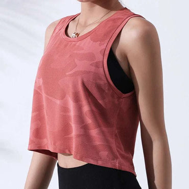 women fitness crop top