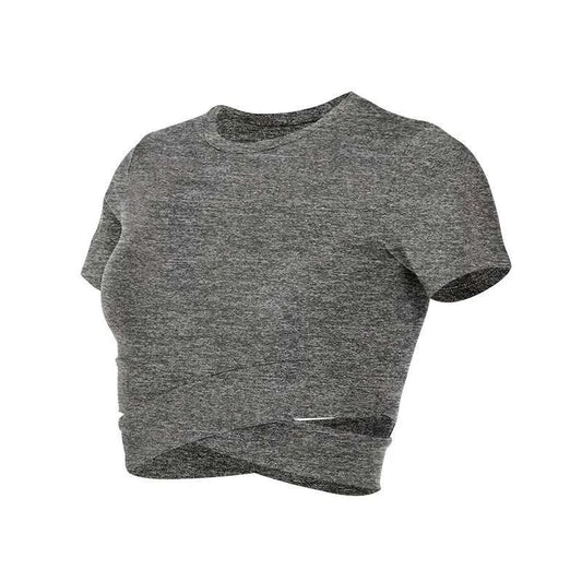 women fitness crop top