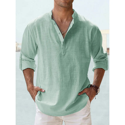 men t shirts | New Cotton Linen Shirts for Men