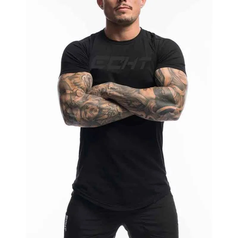 Men's T Shirt Men Summer Short Sleeve Cotton Tshirt Slim Fit Tops Tee Brand Male Clothing Casual Fashion T-shirts Men