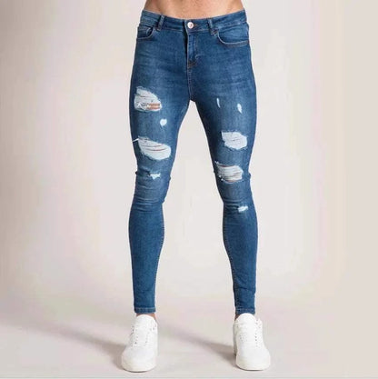 denim jeans for men | Ripped Jeans Men Stretch