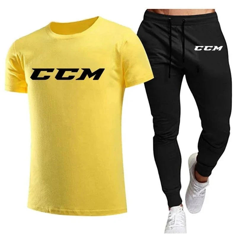 Tracksuits summer men's sets