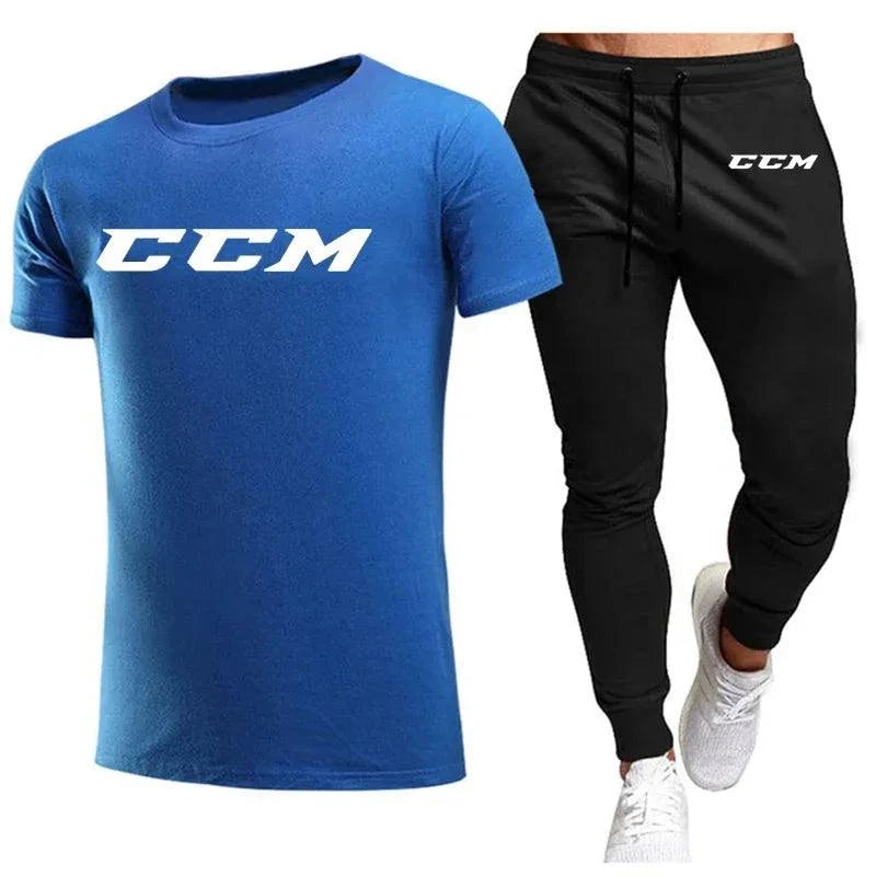 Tracksuits summer men's sets