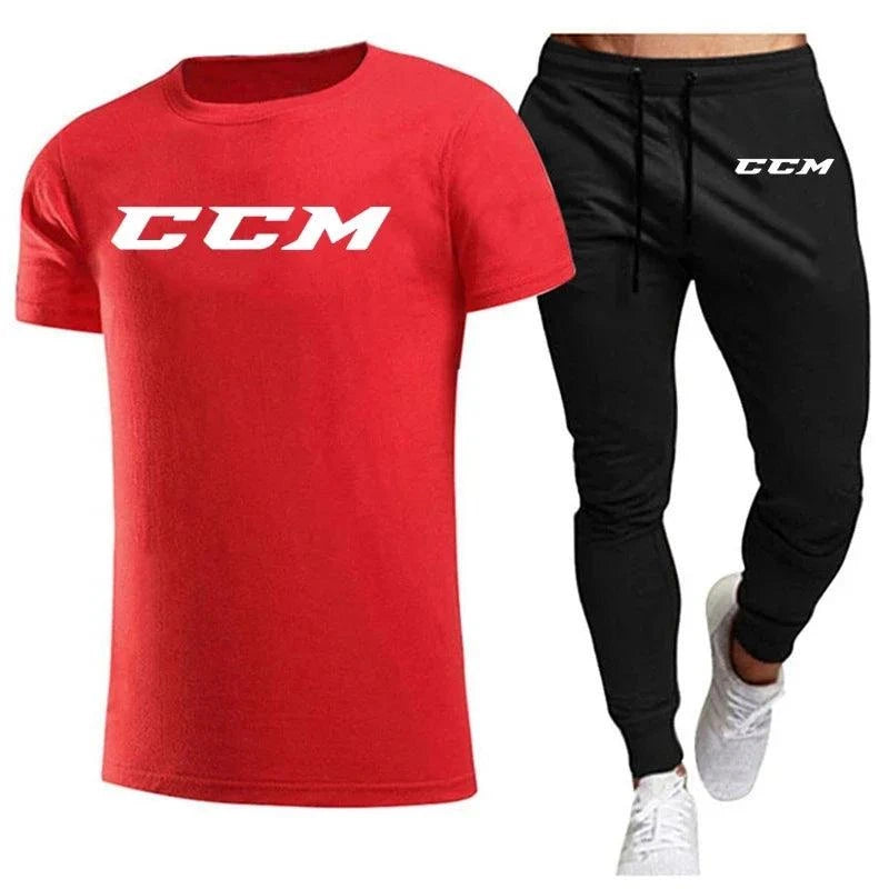 Tracksuits summer men's sets