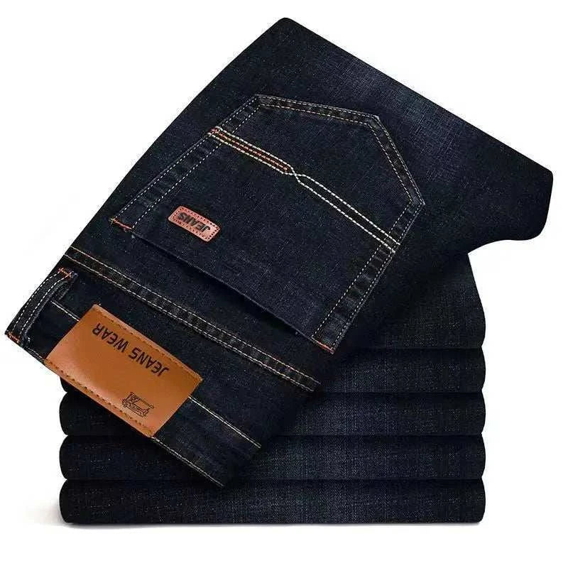 Men Fashion Straight Jeans Men 2025 
