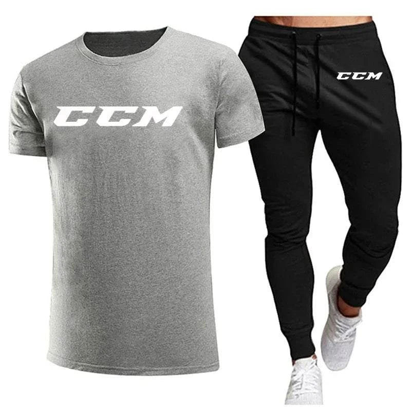 Tracksuits summer men's sets
