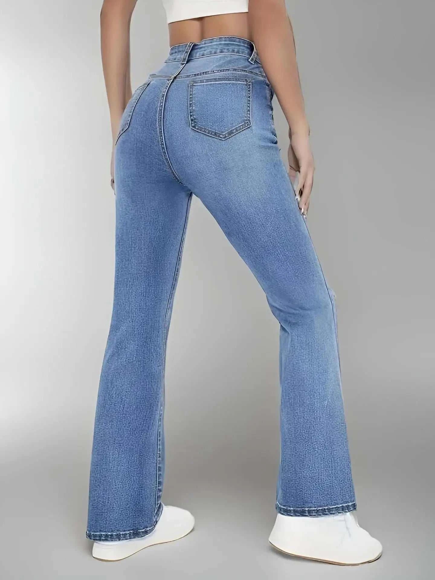 New women's hot jeans slimming 