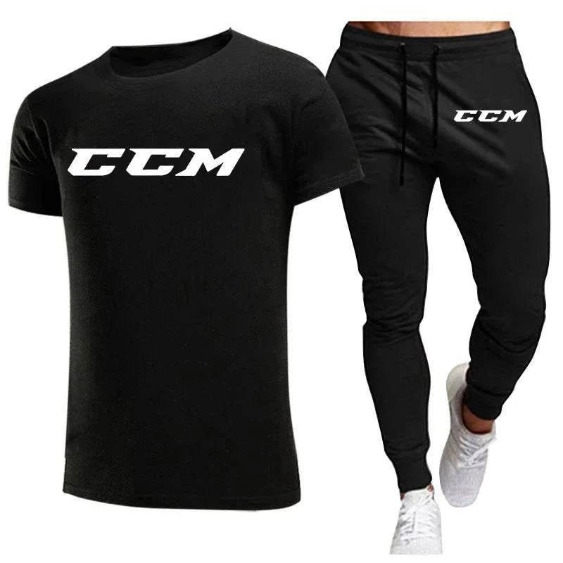 Tracksuits summer men's sets