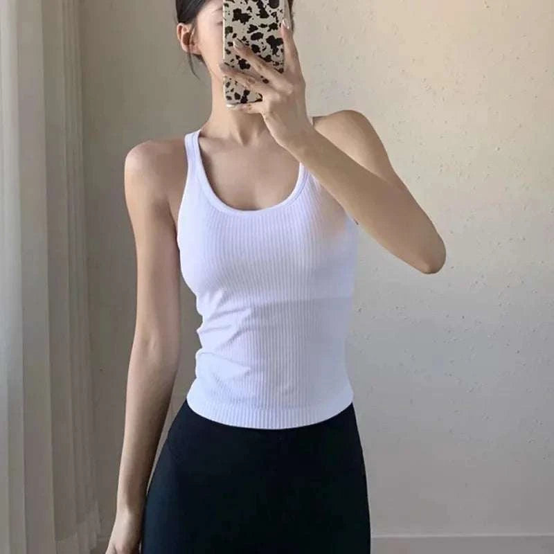 women fitness crop top