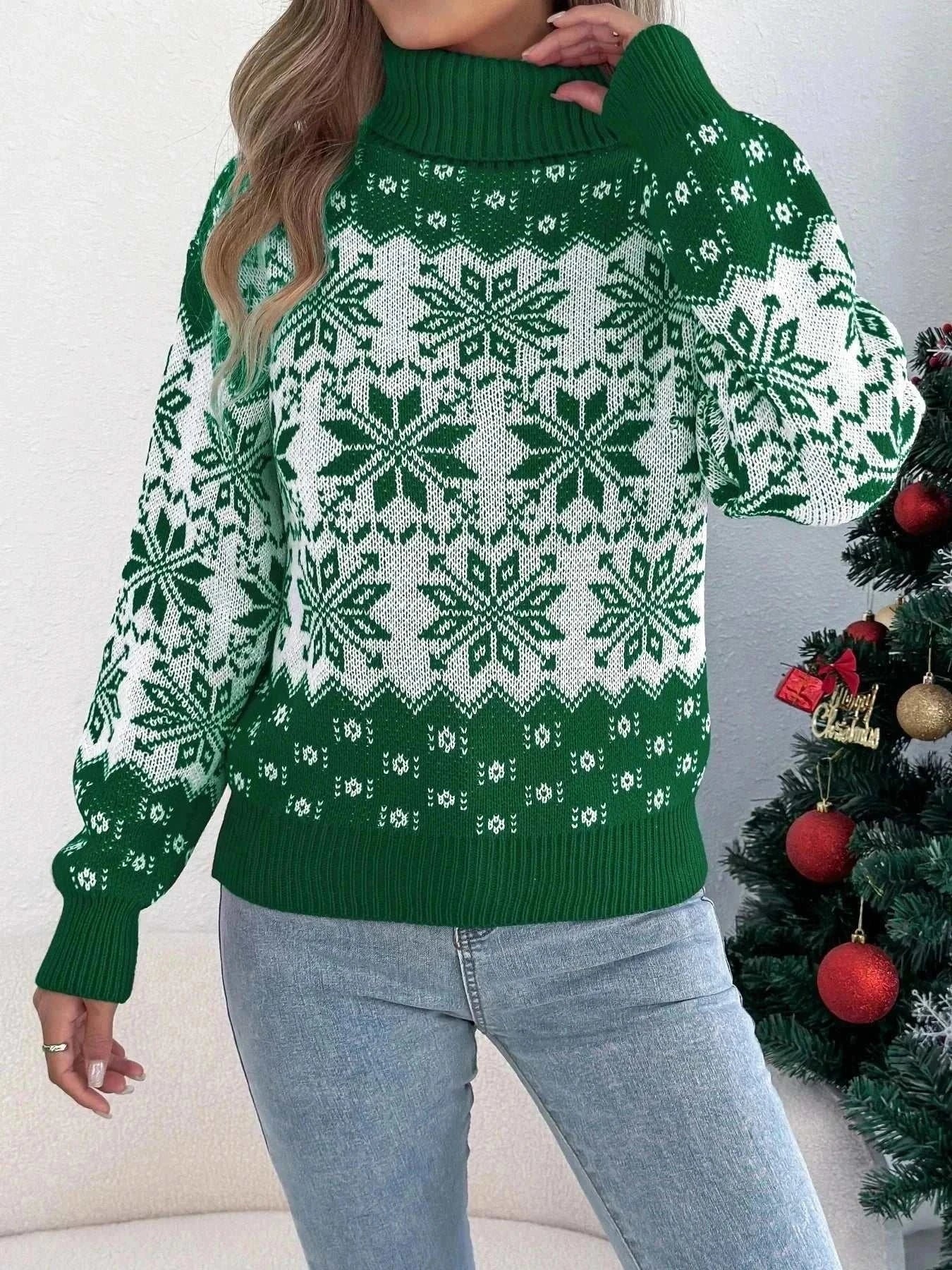 Christmas Woman Sweaters 2025