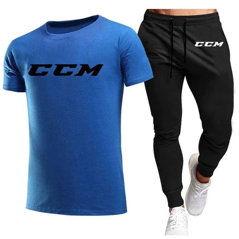 Tracksuits summer men's sets