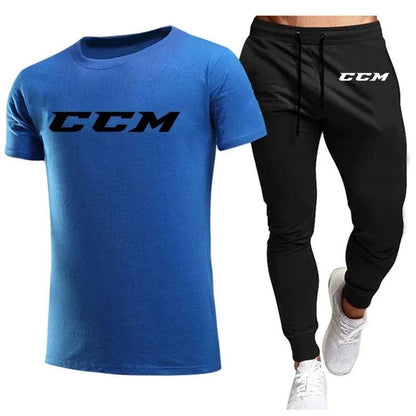 Tracksuits summer men's sets