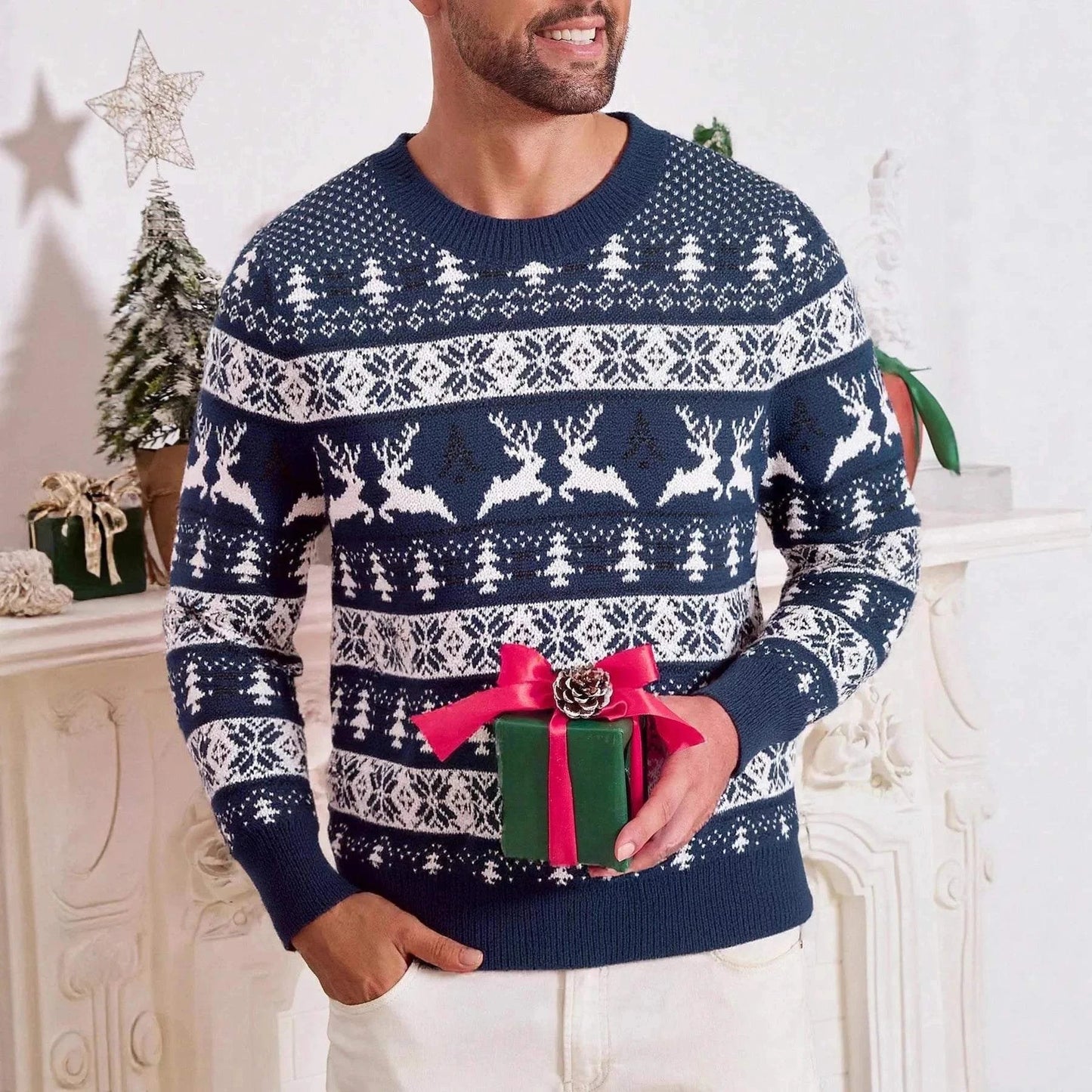 2025 Christmas Sweater Men