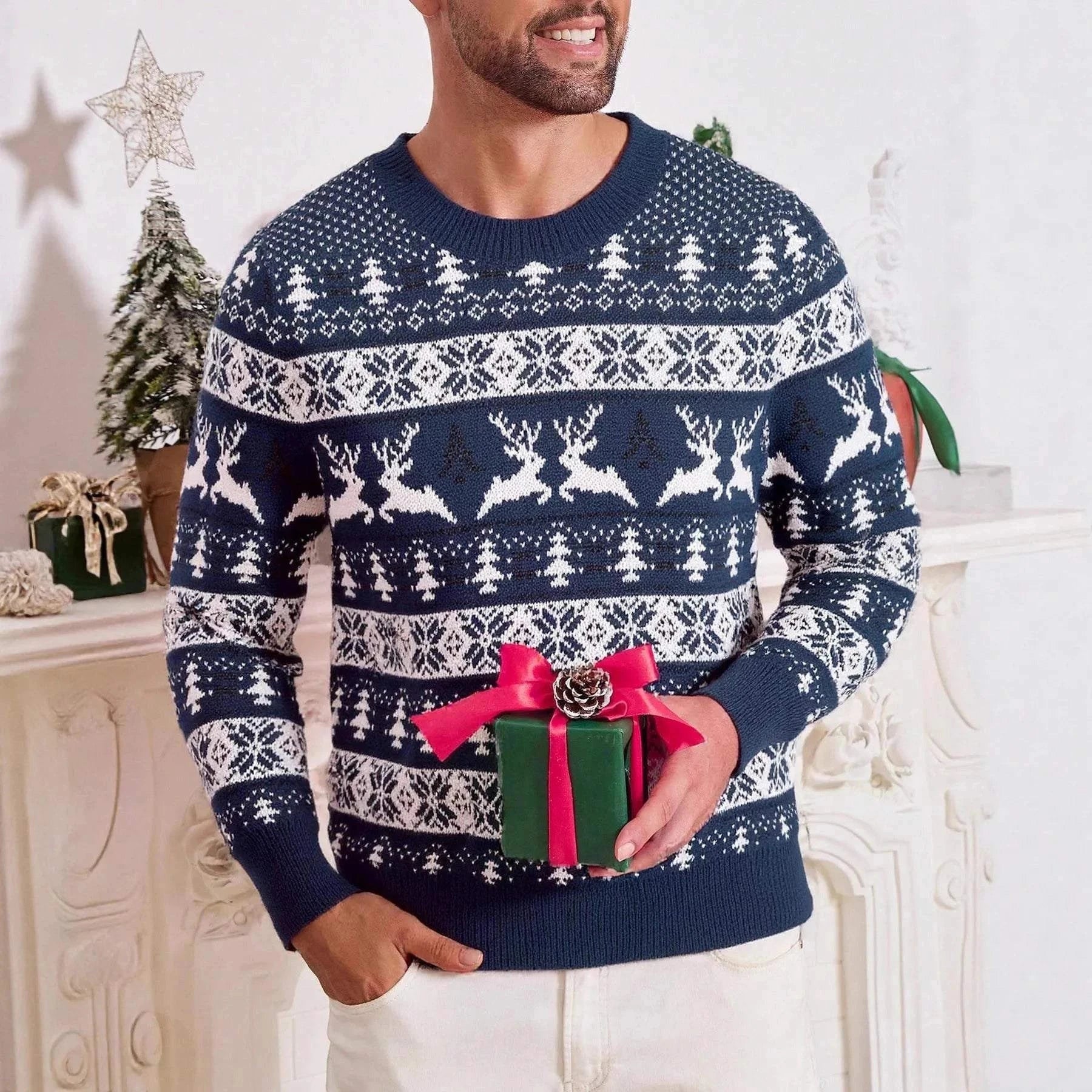 2025 Christmas Sweater Men