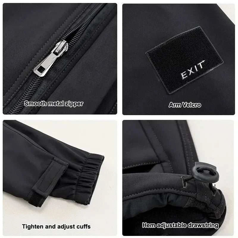 2025 New Hiking Jackets Suit Winter Men's