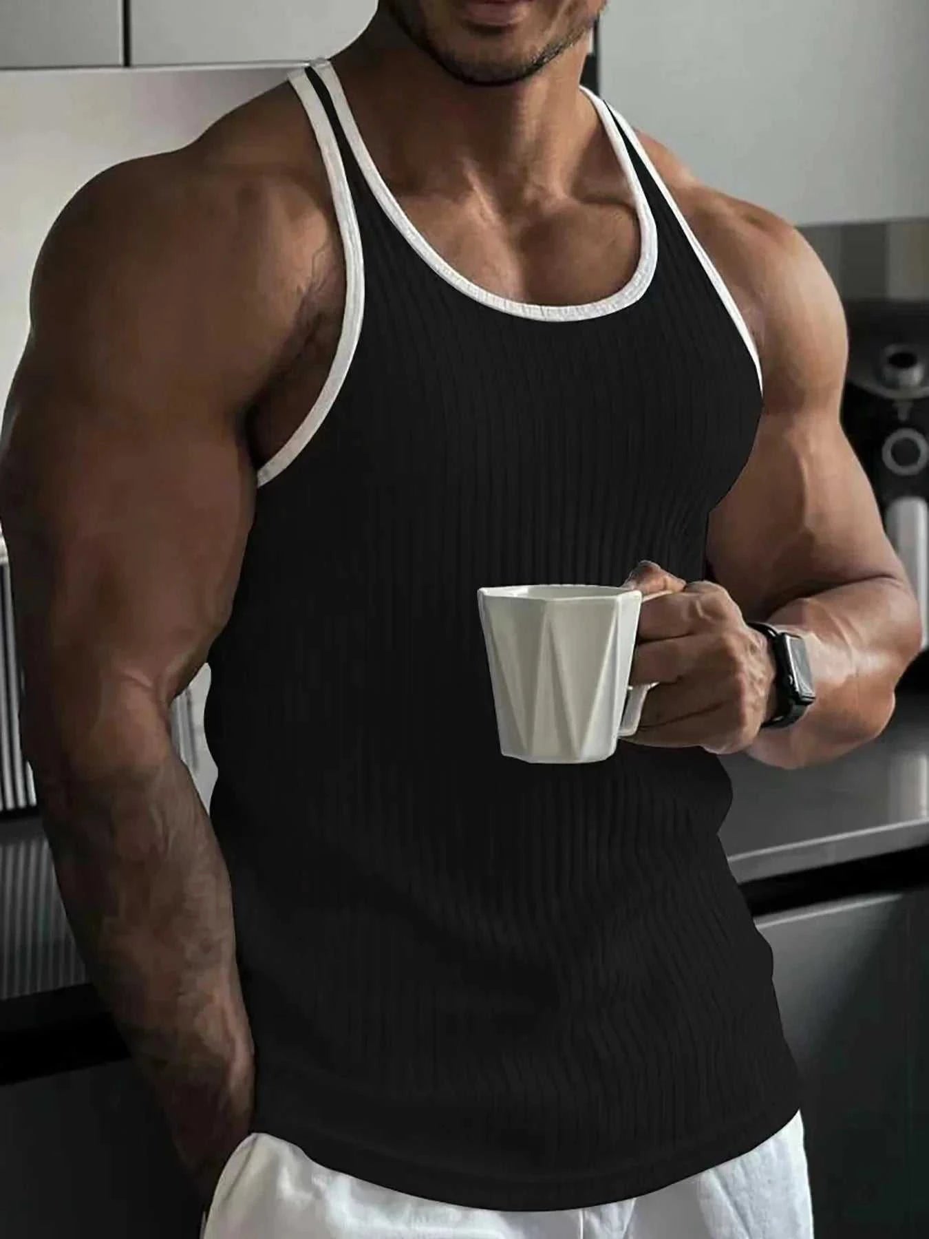 men gym tops