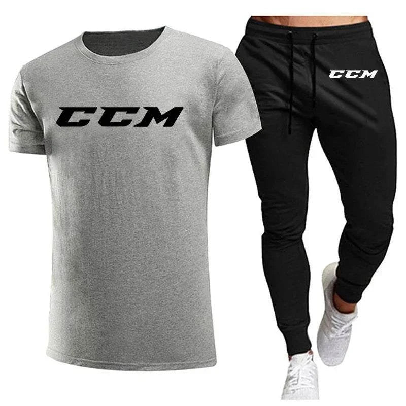 Tracksuits summer men's sets