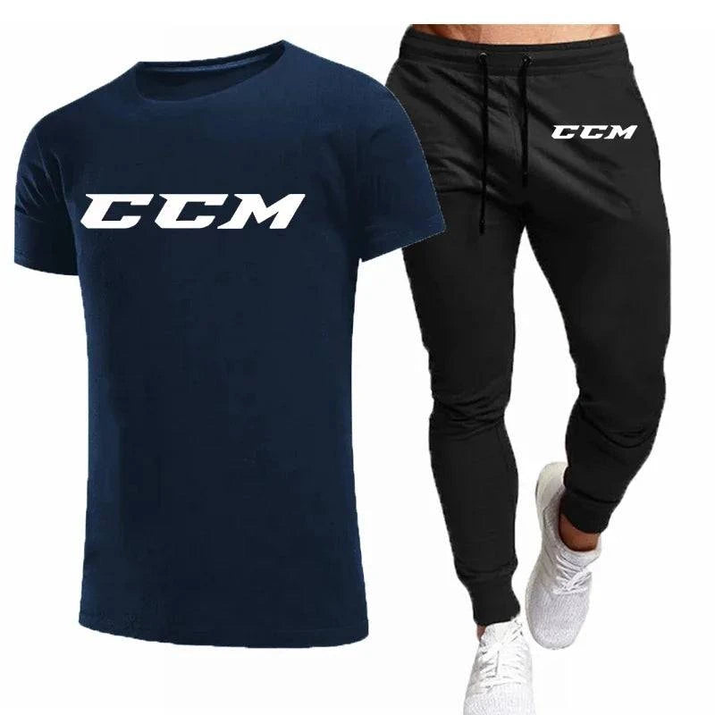 Tracksuits summer men's sets