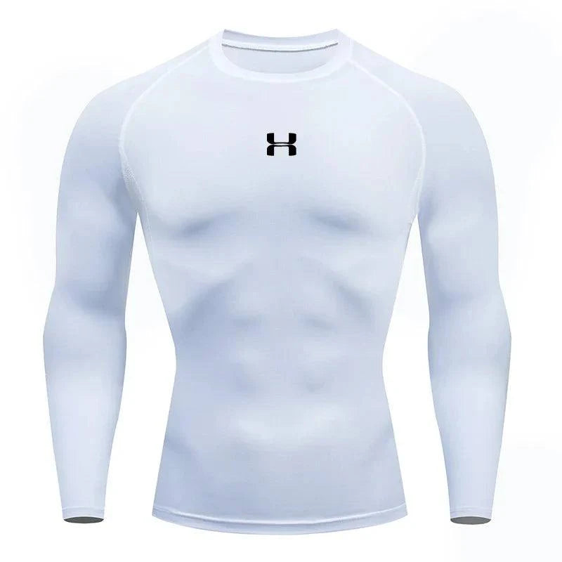 Men Running Compression T-shirt