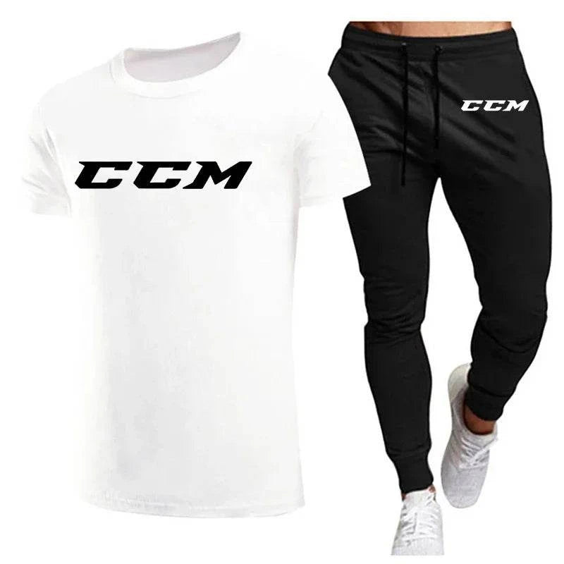 Tracksuits summer men's sets
