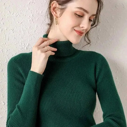 Sweater Women New Arrival 2025 Green