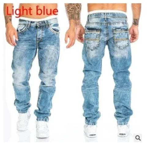 European and American 2024 New Fashion Jeans for Men