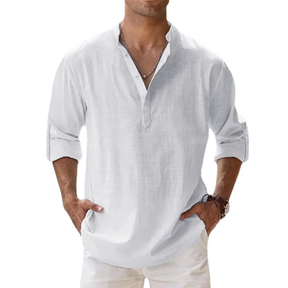 men t shirts | New Cotton Linen Shirts for Men