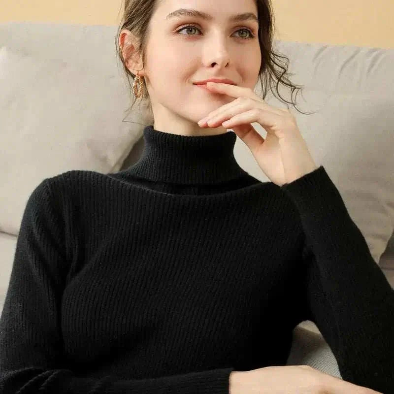 Sweater Women New Arrival 2025 Black