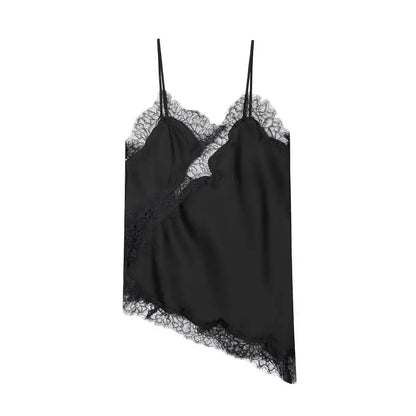 Top Female Backless Black 2 Tops for Women 