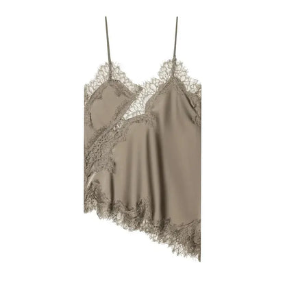 Top Female Backless Khaki Tops for Women 